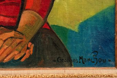 Georges MARCHOU (1898-1984). 
Peinture sur...