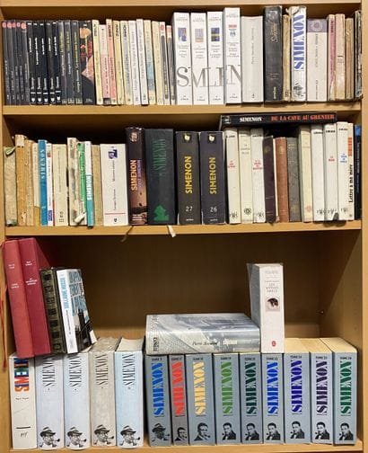 Simenon Georges (1903-1989). Batch of pa...