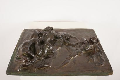 Aimé-Jules Dalou (1838-1902). Sculpture en...