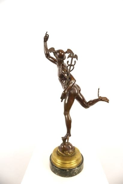 Jean de Bologne. D'après. Sculpture en bronze...