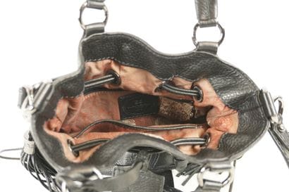 Lancel. Small handbag with shoulder strap....