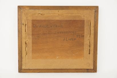 Joseph VERHAEGHE (1900-1987)
Bord de meuse...