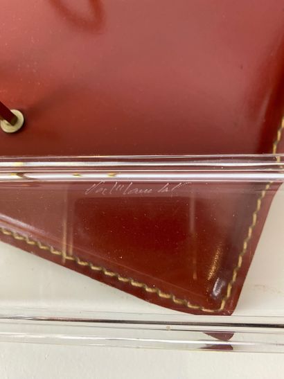 Delvaux. Maroquinerie et Cuir. Garniture...