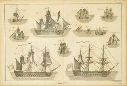 Bernard d'Urexit. Marine engraving.
Size:...
