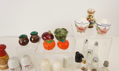 Set of salt and pepper shakers