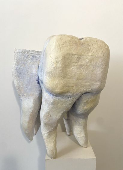 Jean Lequeu (1948-2017). Sculpture en papier...