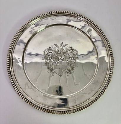 Silver platter. Liege.
Liege silverware....