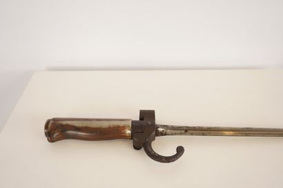 Steel bayonet. Length 64cm