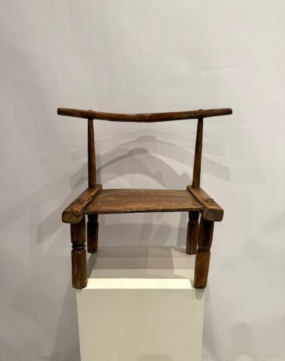 Petite chaise tribale, Baoulé Isango.
Dimensions...
