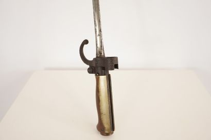 Steel bayonet. Length 64cm
