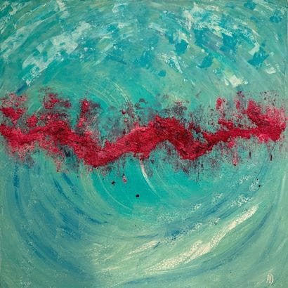 Arianna Yotti Diaz. Oman. Signed AYD.
Size:...
