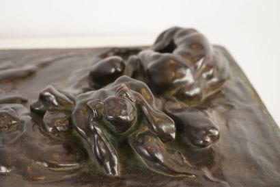 Aimé-Jules Dalou (1838-1902). Sculpture en...