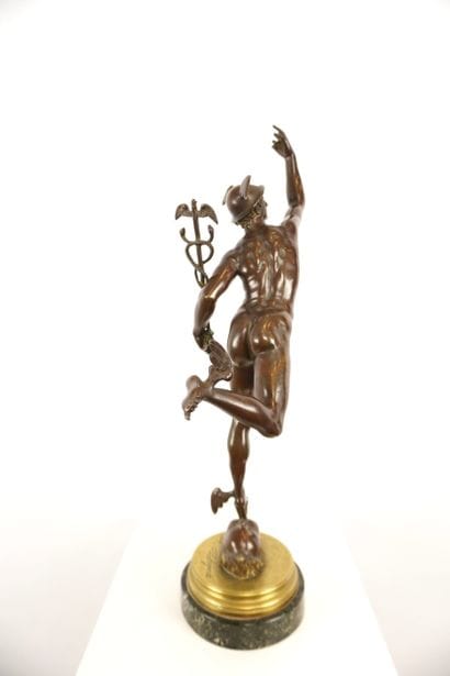 Jean de Bologne. D'après. Sculpture en bronze...