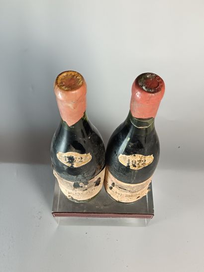 2 Bouteilles RICHEBOURG Grand cru 1972 -...