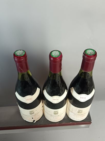 3 Bouteilles NUITS SAINT GEORGES 1er Cru...