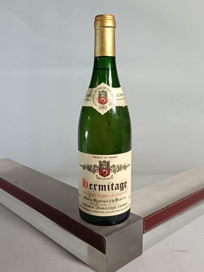 1 Bouteille HERMITAGE Blanc Jean Louis CHAVE...