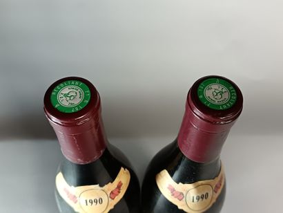 2 Bouteilles VOSNE ROMANÉE 1er Cru Les Malconsorts...