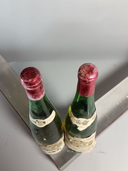2 Bouteilles GEWURZTRAMINER 1979 - Domaine...
