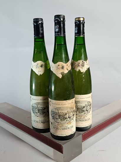 3 Bouteilles GEWURZTRAMINER Vendanges tardives...