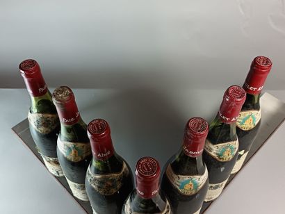 7 Bouteilles HERMITAGE La Chapelle 1979 -...