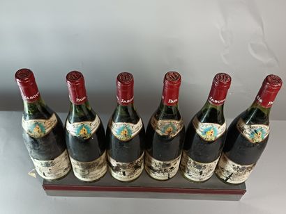 6 Bouteilles HERMITAGE La Chapelle 1979 -...