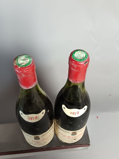 2 Bouteilles NUITS SAINT GEORGES 1er Cru...