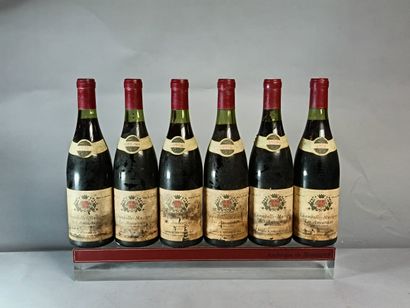 6 Bouteilles CHAMBOLLE MUSIGNY 1er Cru Les...