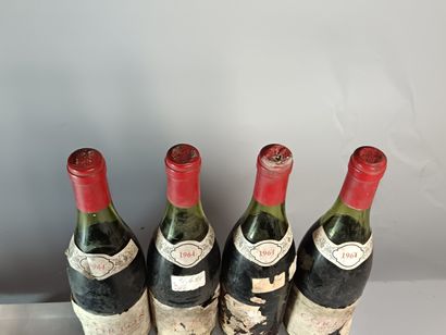 4 Bouteilles CORTON Grand Cru Clos de ROI...