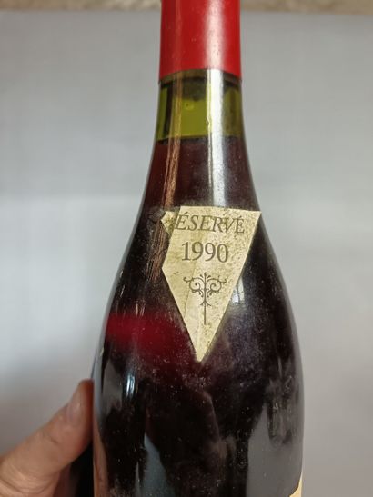 1 Bouteille CHÂTEAUNEUF DU PAPE 1990 - Château...