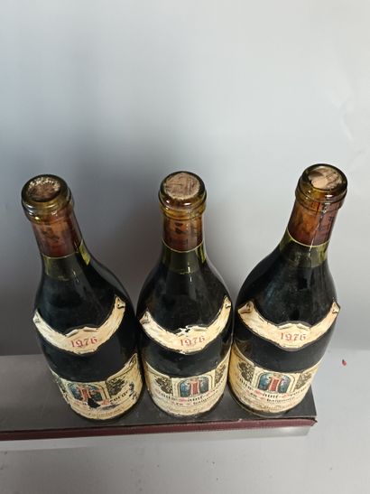3 Bouteilles NUITS SAINT GEORGES 1er Cru...