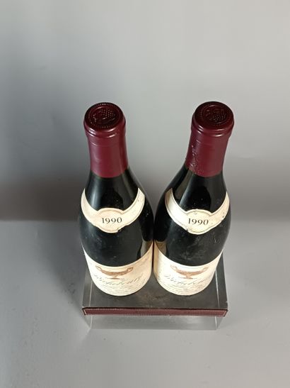 2 Bouteilles RICHEBOURG Grand cru 1990 -...