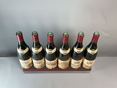 6 Bouteilles CHAMBOLLE MUSIGNY 1er Cru Les...