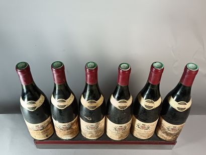 6 Bouteilles CHAMBOLLE MUSIGNY 1er Cru Les...