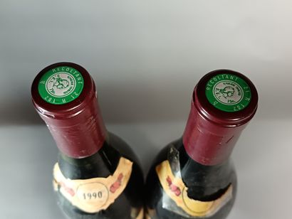 2 Bouteilles VOSNE ROMANÉE 1er Cru Les Malconsorts...