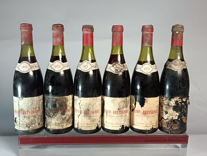 6 Bouteilles CORTON Grand Cru BRESSANDES...