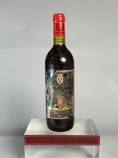 1 Bouteille La FLEUR du ROY - Bordeaux
Étiquette...