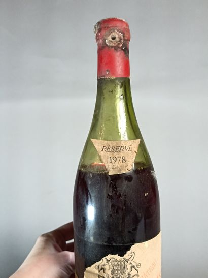1 Bouteille CHÂTEAUNEUF DU PAPE 1978 - Château...