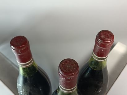 3 Bouteilles CHÂTEAUNEUF DU PAPE 1971 - Château...