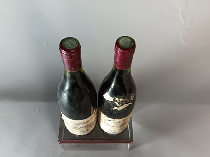 2 Bouteilles POMMARD 1er Cru RUGIENS 1978...