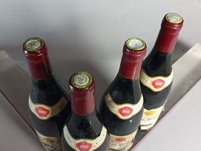 4 Bouteilles CÔTE RÔTIE CÔTE BRUNE et BLONDE...