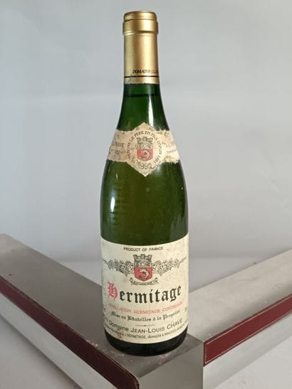 1 Bouteille HERMITAGE Blanc Jean Louis CHAVE...