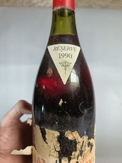 1 Bouteille CHÂTEAUNEUF DU PAPE 1990 - Château...
