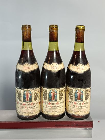 3 Bouteilles NUITS SAINT GEORGES 1er Cru...