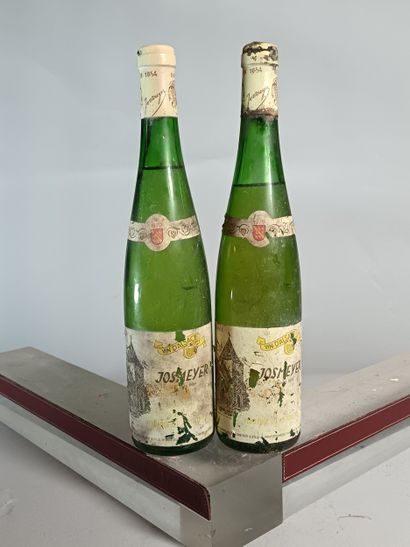 2 Bouteilles JOSMEYER 1979 VENDANGE de 20...