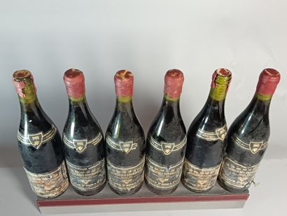 6 Bouteilles LATRICIÈRES CHAMBERTIN Grand...