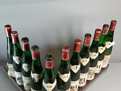 11 Bouteilles GEWURZTRAMINER KITTERLE 1983...
