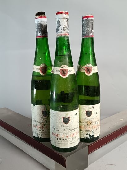3 Bouteilles GEWURZTRAMINER Les SORCIERES...