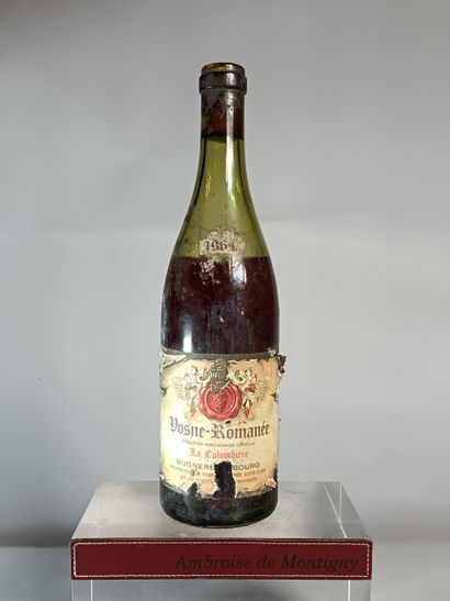 1 Bouteille VOSNE ROMANÉE La Colombière 1964...