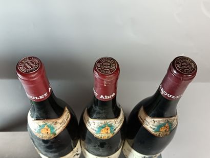 3 Bouteilles HERMITAGE La Chapelle 1990 -...