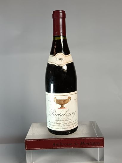 1 Bouteilles RICHEBOURG Grand cru 1990 -...